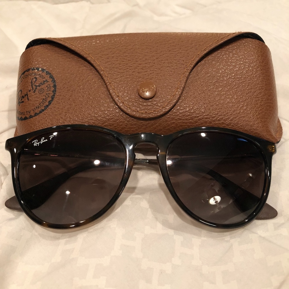 Ray-Ban Erika Polarized (RB4171) in Tortoise
